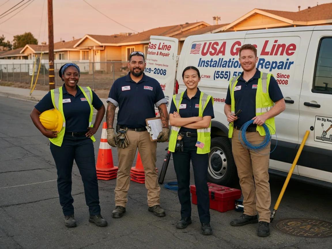 Gas Line Installation company in Millville, CA